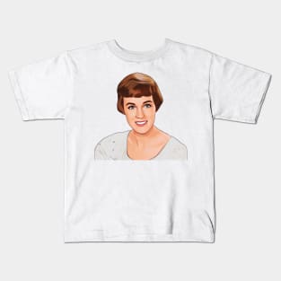 Maria Von Trapp Cartoon Kids T-Shirt